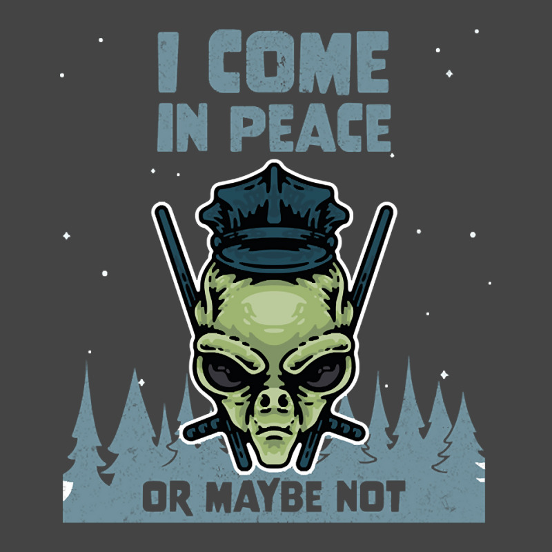 Alien Galaxy Science Space Lover I Come In Peace Or Maybe Not-k0oxg Basic Youth T-shirt | Artistshot