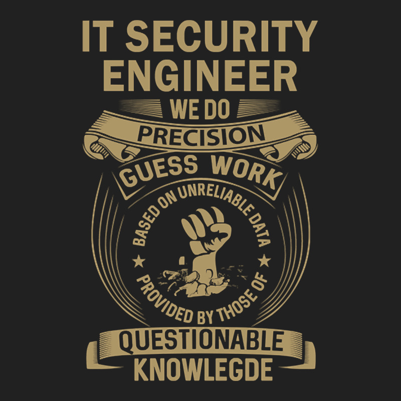 It Security Engineer - We Do Precision Basic Youth T-shirt by trampolinnervous53 | Artistshot