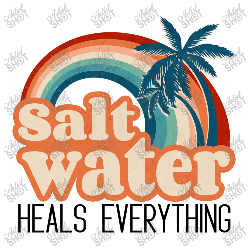 Salt Water Heals Everything Men's T-shirt Pajama Set | Artistshot