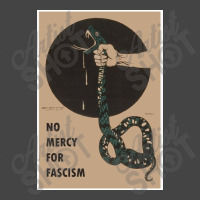 No Mercy For Fascism!   Vintage Wwii Poster Design Poster Basic T-shirt | Artistshot