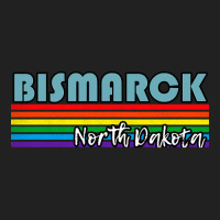 Bismarck North Dakota Pride Shirt Bismarck Lgbt Gift Lgbtq Supporter T Basic T-shirt | Artistshot