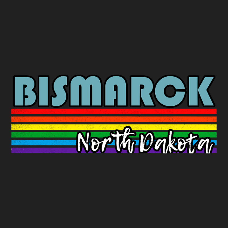 Bismarck North Dakota Pride Shirt Bismarck Lgbt Gift Lgbtq Supporter T Basic T-shirt | Artistshot