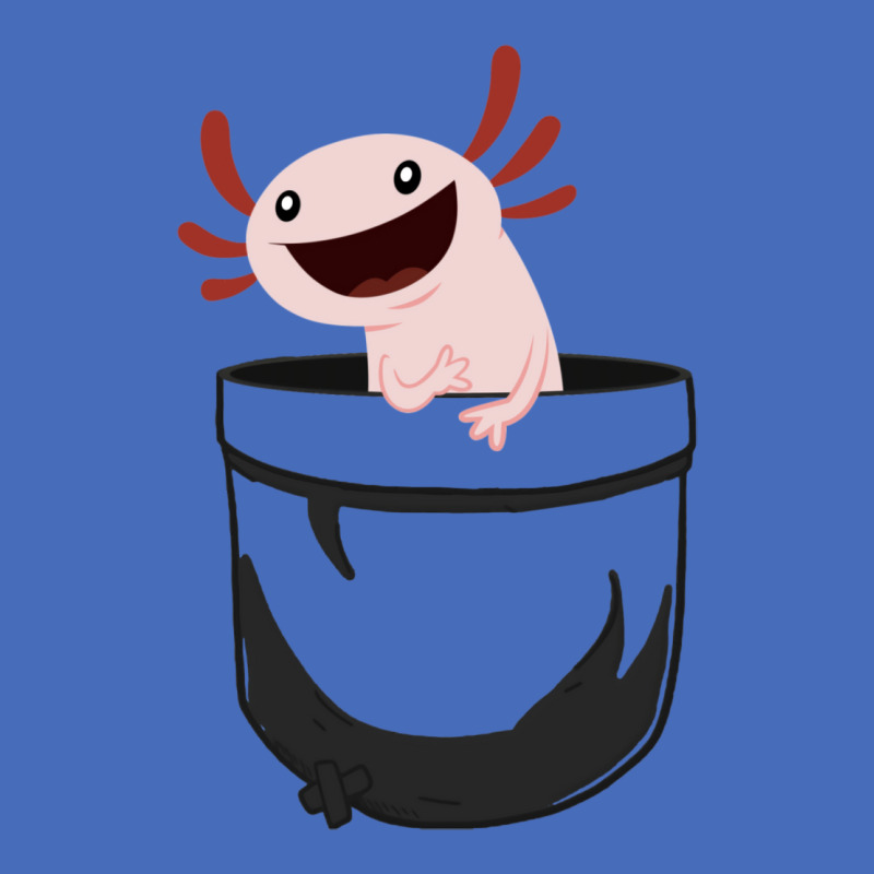 Axolotl In Pocket Kids Aesthetic Basic T-shirt by halmanmstmp | Artistshot