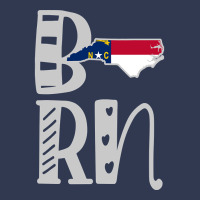 Born North Carolina In Art Block Letters Basic T-shirt | Artistshot