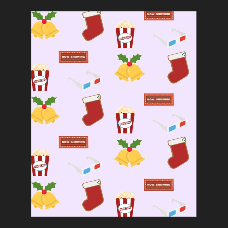 I Just Wanna Watch Christmas Movies Pattern Lazy Graphic Basic T-shirt by WeisenbadennisAlan | Artistshot