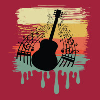 Guitar Vintage Dripping Basic T-shirt | Artistshot