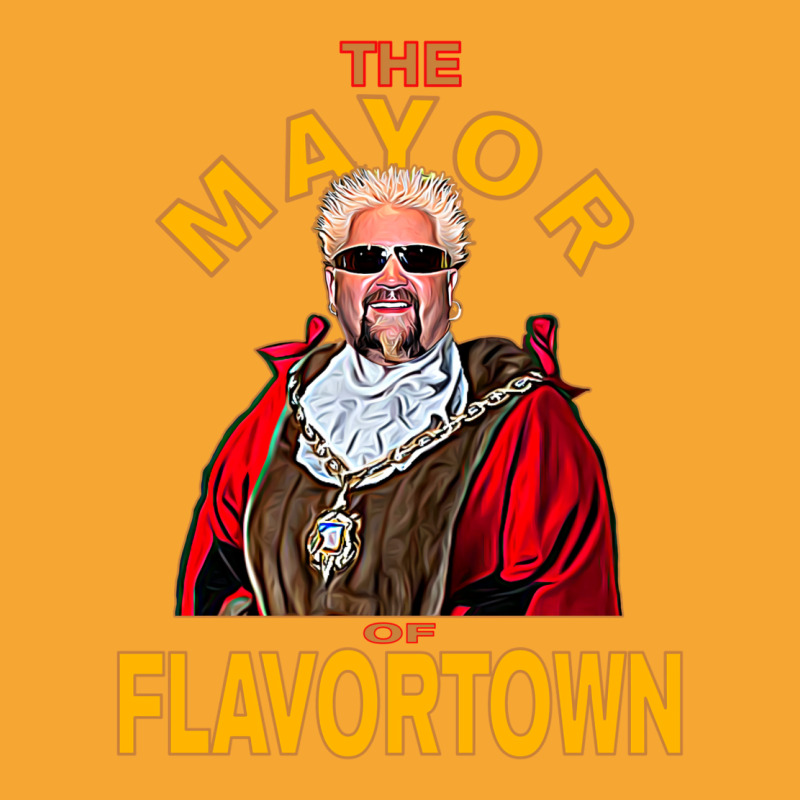 New Guy Fieri Fans Mayor Of Flavortown Basic T-shirt | Artistshot