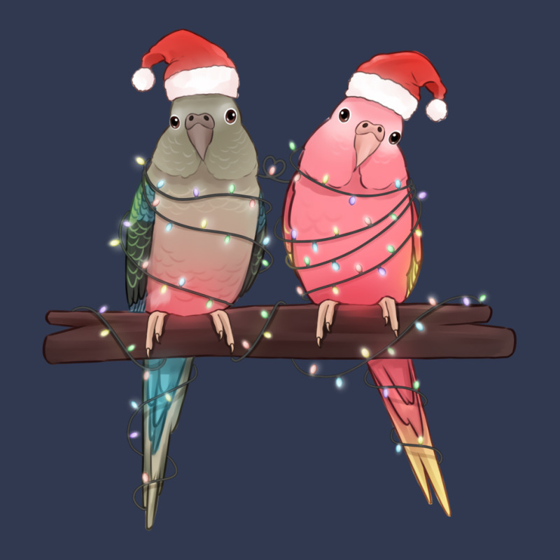 Christmas Parrots Basic T-shirt | Artistshot