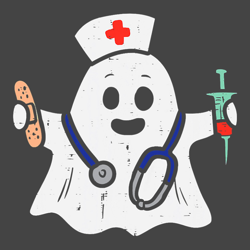 Nurse Ghost Scrub Halloween Costume For Nurses Women Rn Basic T-shirt by JohnNichols89123 | Artistshot