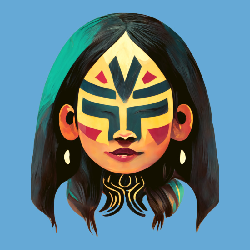 Copy Of Copy Of Mayan Luchador Warrior Woman 4 Basic T-shirt | Artistshot