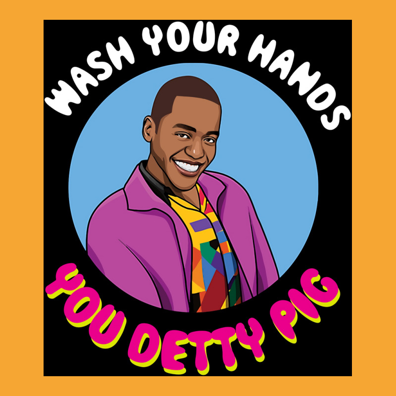 Eric Effiong   Wash Your Hands You Detty Pig Poster Basic T-shirt | Artistshot