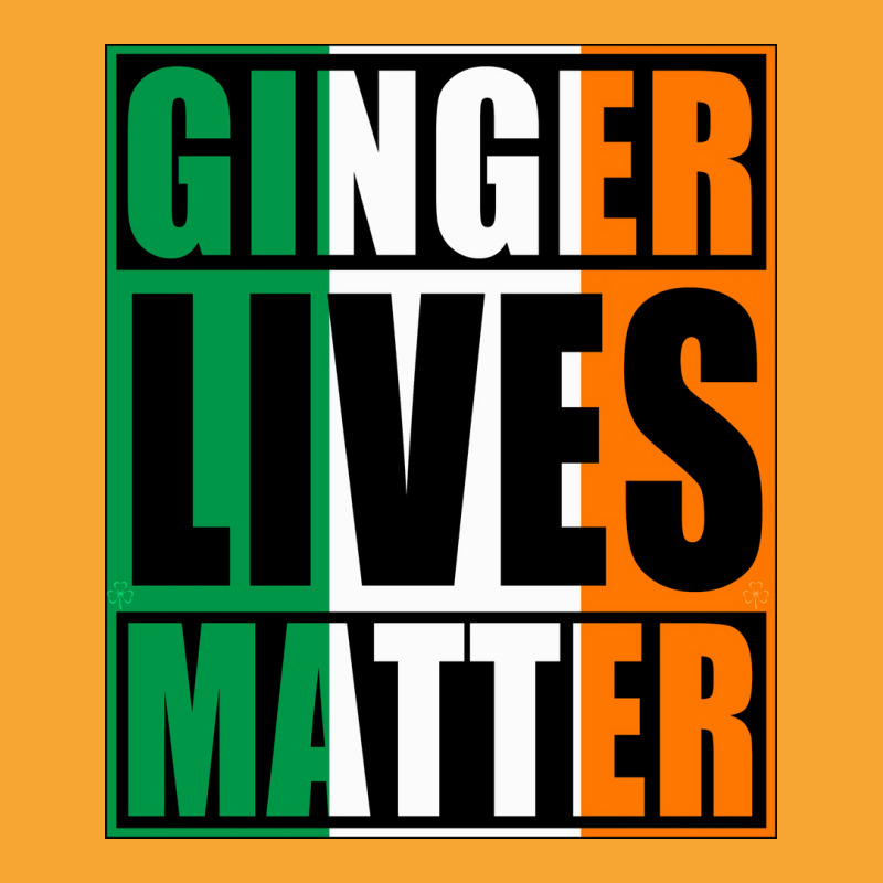 Ginger Lives Matter Irish Flag Poster Basic T-shirt | Artistshot