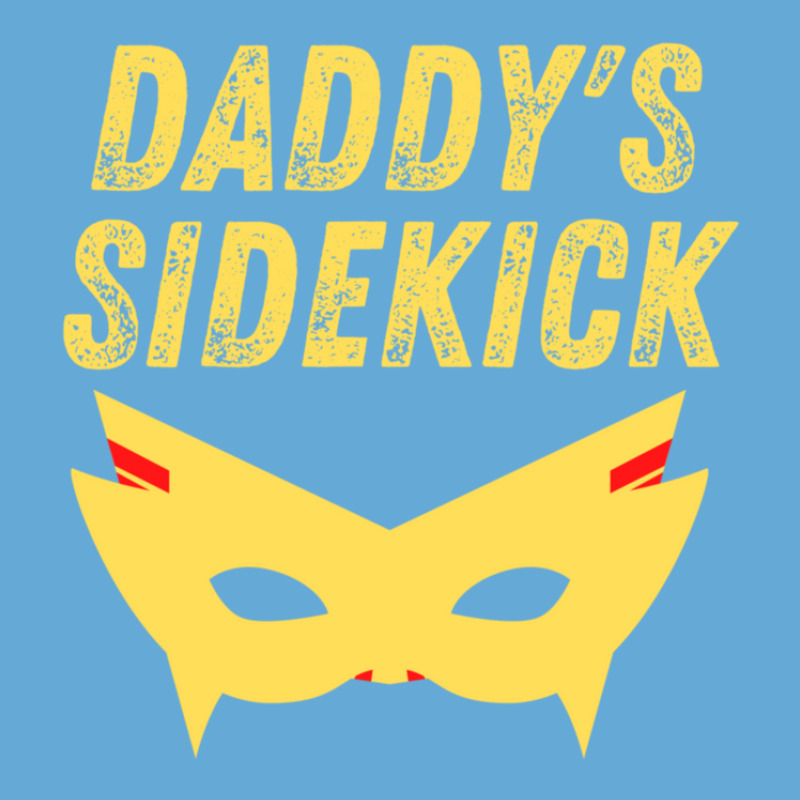 Daddy's Sidekick  Matching Outfit With Superhero Father Dad Basic T-shirt by DavidDelaneyToner | Artistshot