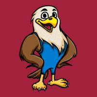 Cute Anthropomorphic Human-like Cartoon Character Bald Eagle In Clothe Basic T-shirt | Artistshot