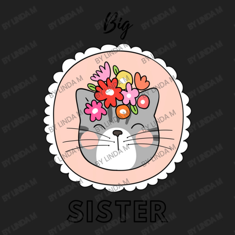 Big Sister Cat For Christmas Basic T-shirt | Artistshot