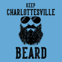 Keep Charlottesville Virginia Beard Funny Hipster Retro Basic T-shirt | Artistshot