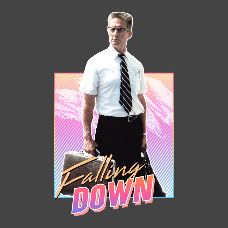 Falling Down   80s Design Basic T-shirt | Artistshot