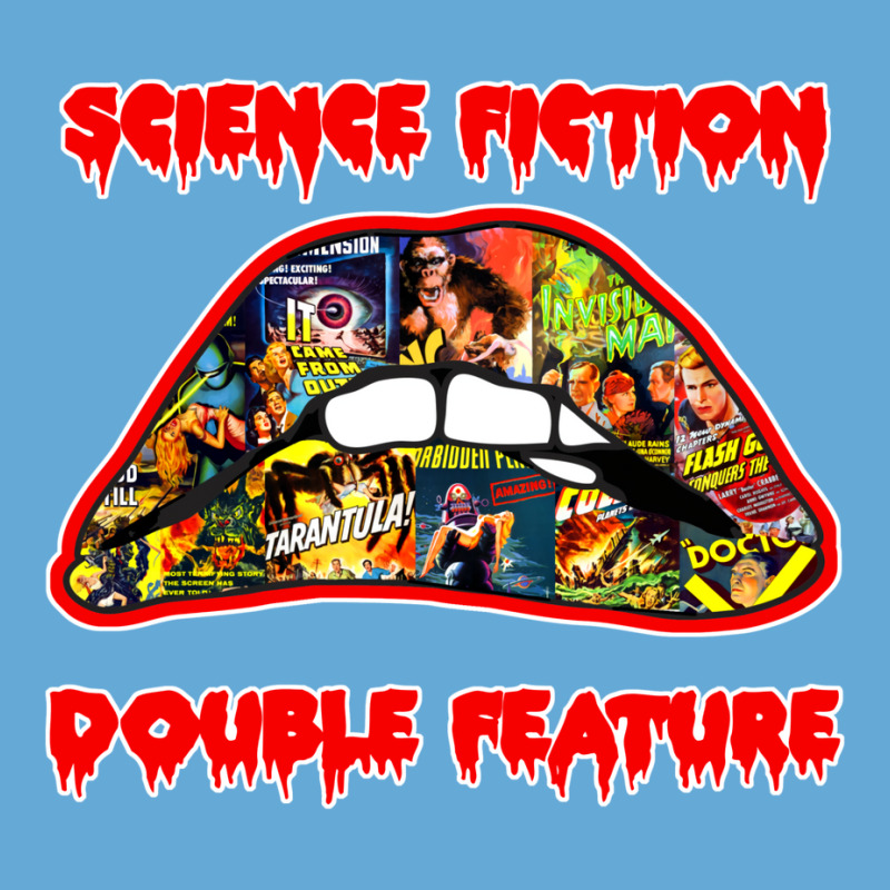 Science Fiction  Double Feature (lips! Lips!! Lips!!!) Basic T-shirt | Artistshot