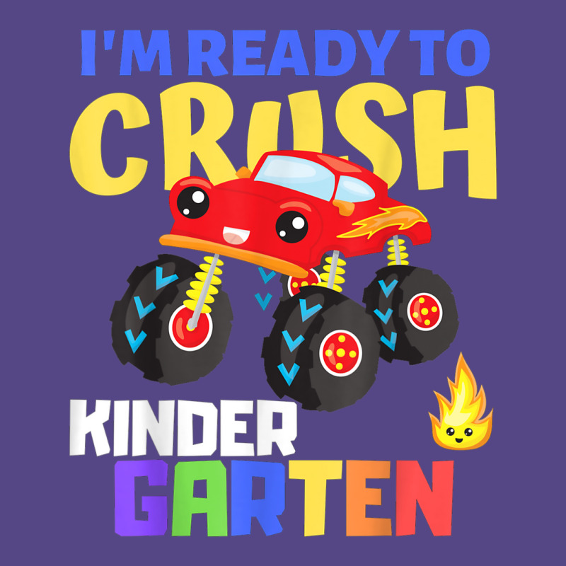 Kindergarten Monster Truck Back To School Class Boys Gift Basic T-shirt | Artistshot