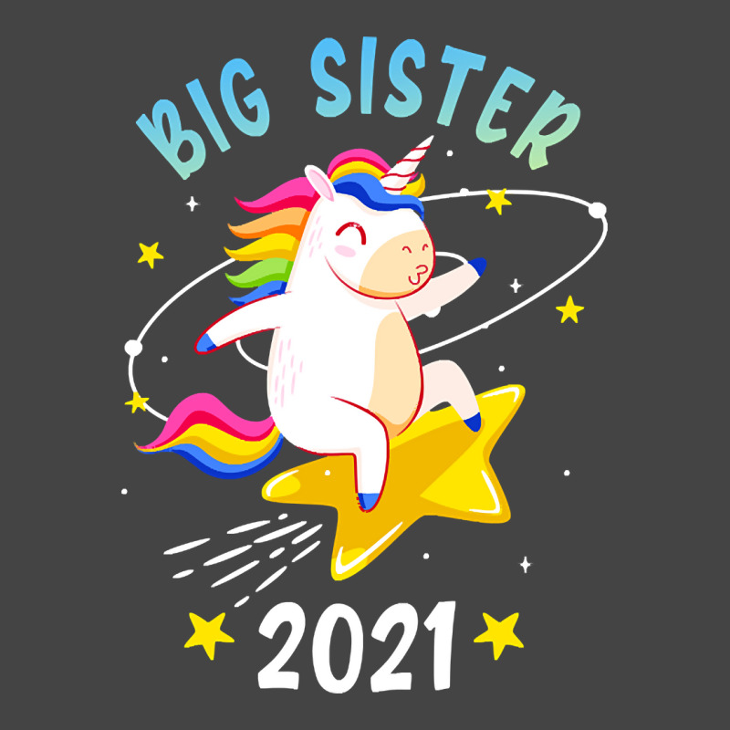 Big Sister 2021 Unicorn Sibling Girls Basic Youth T-shirt by bunchfencing71 | Artistshot