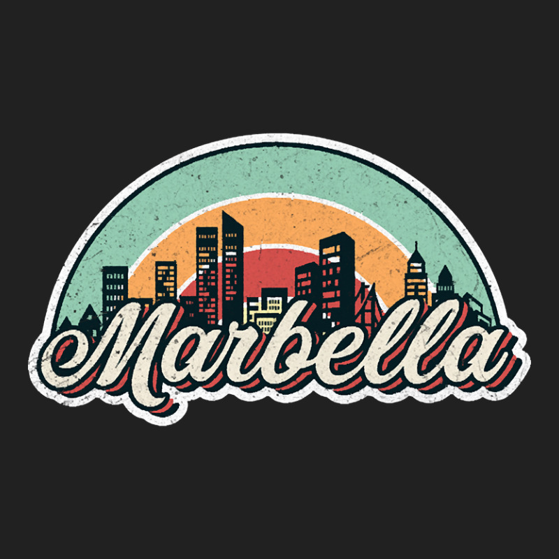 Marbella City Retro Basic Youth T-shirt | Artistshot