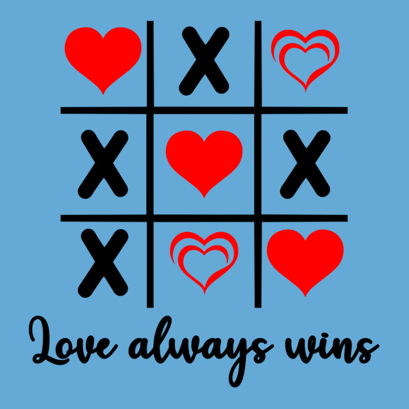 Love Always, Wins Tris Tic Tac Toe Valentines Day Sweatshirt Basic Youth T-shirt | Artistshot