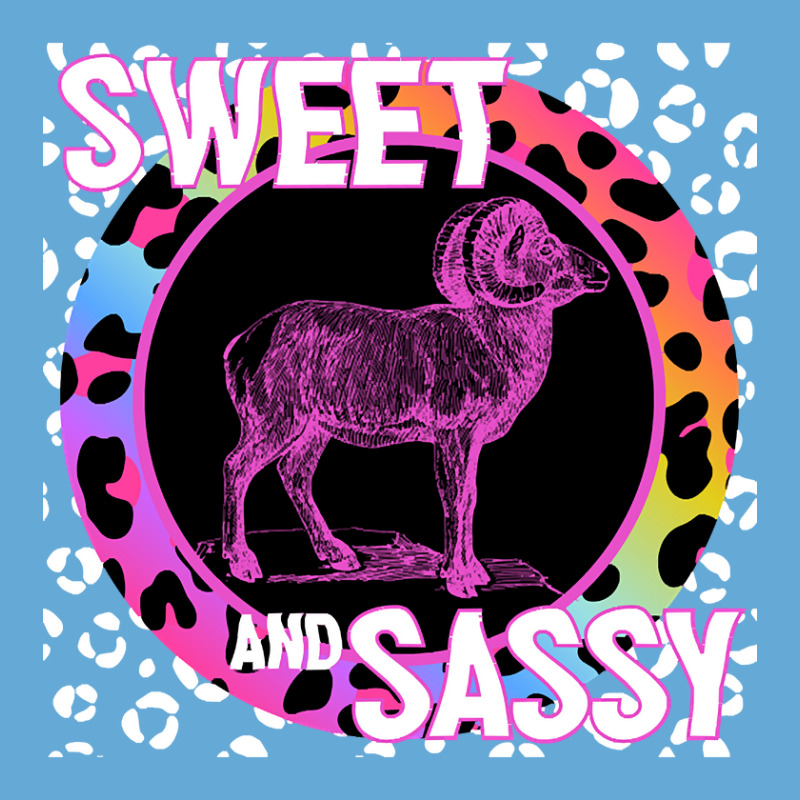 Bighorn Ram Sheep Sweet And Sassy Animal Rainbow Leopard Print Basic Youth T-shirt by jauntdemant049 | Artistshot