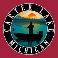 Carter Lake Fishing Michigan Sunset Basic Youth T-shirt | Artistshot