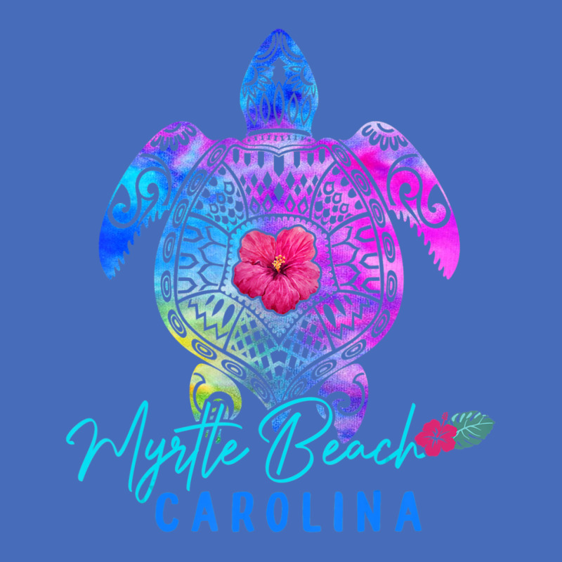 Limited Edition Myrtle Beach Carolina Tie Dye Sea Turtle Vacation 2022 Basic Youth T-shirt by behindcedar22 | Artistshot