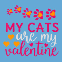 Hot Trend Valentines Day Cat My Cats Are My Valentine Love Basic Youth T-shirt | Artistshot