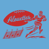 Vintage Football Montreal Alouettes Red Alouettes Wordmark Basic T-shirt | Artistshot