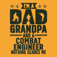 Mens I'm A Dad And Grandpa Combat Engineer Combat Engineering Premium Basic T-shirt | Artistshot