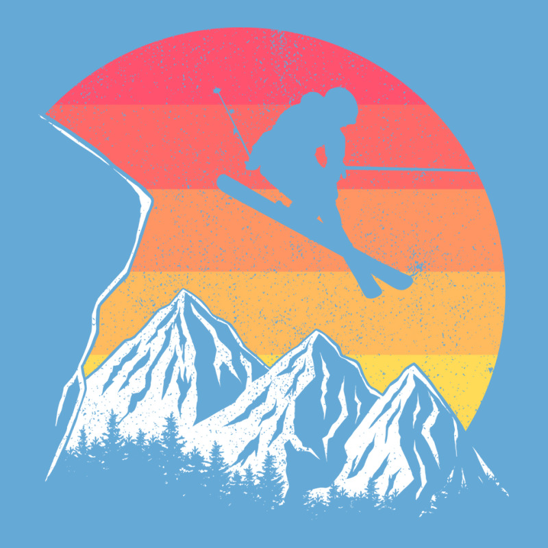 Vintage Alpine Skiing Love Basic T-shirt | Artistshot