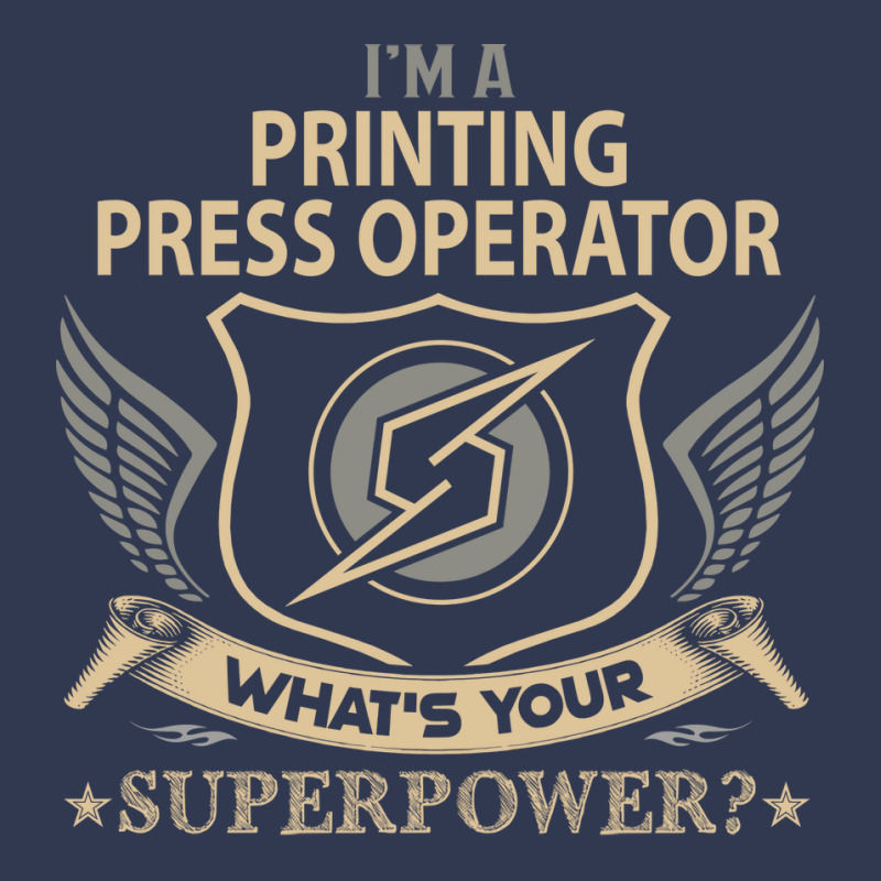 Printing Press Operator Superpower Basic T-shirt by caplisigoshar | Artistshot