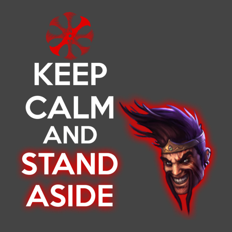 Keep Calm And Stand Aside Basic T-shirt by zahidkudsit | Artistshot