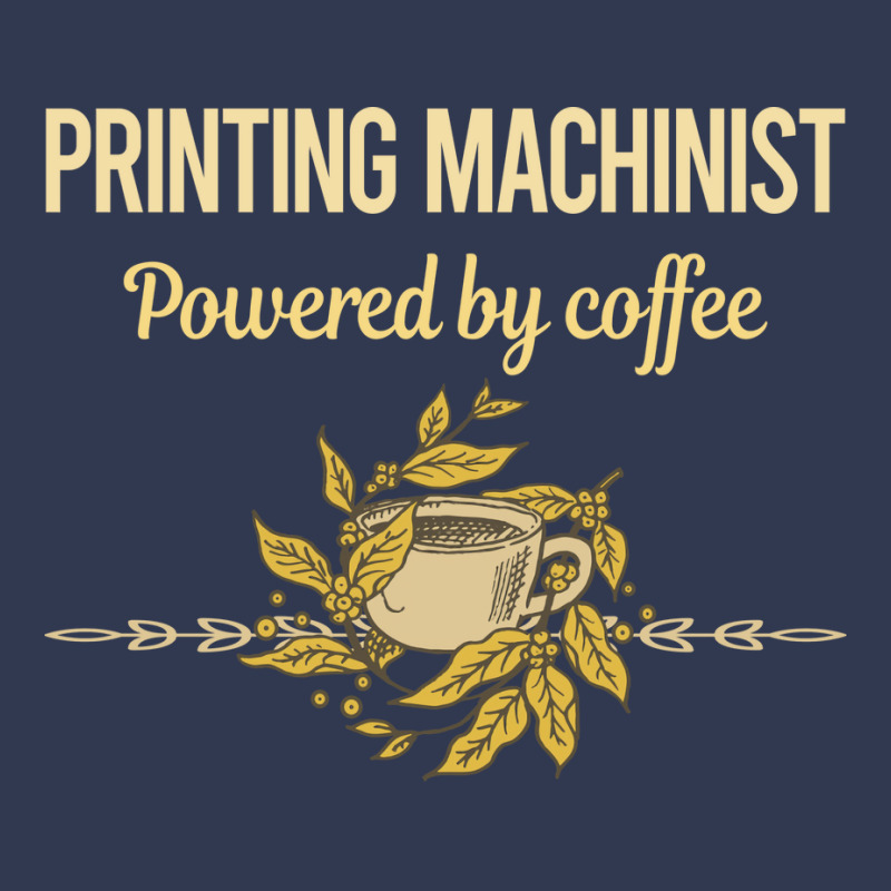 Powered By Coffee Printing Machinist Boy Basic T-shirt | Artistshot