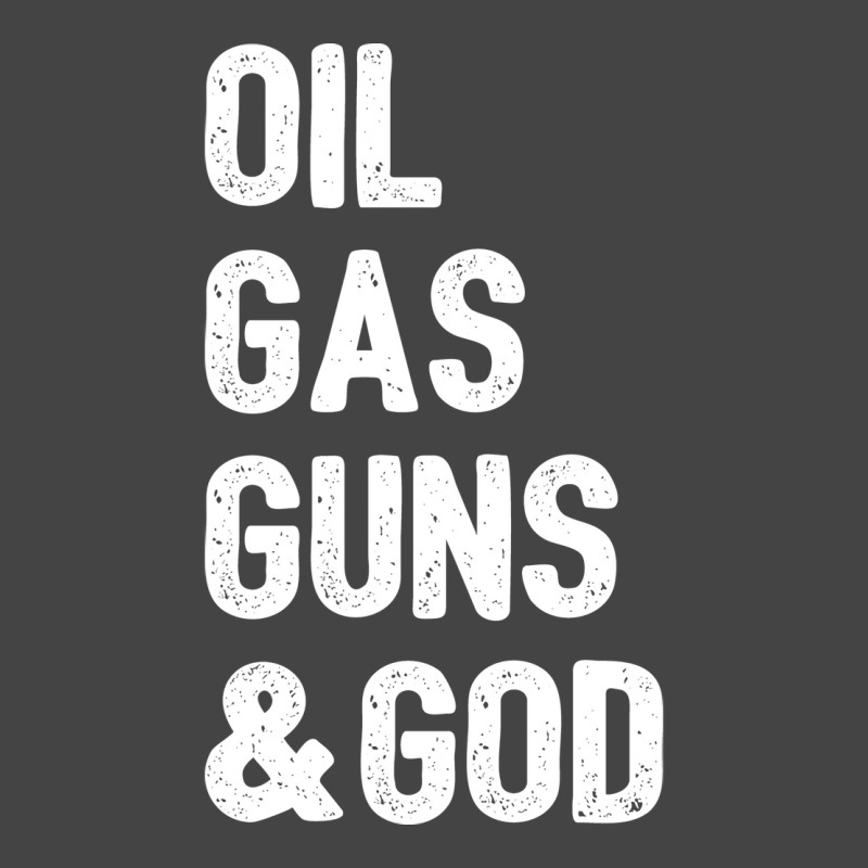 Oil Gas Guns God Green Basic T-shirt | Artistshot