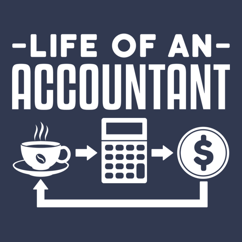 Cpa  Life Of An Accountant Blue Basic T-shirt by tanuskrego | Artistshot