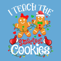 I Teach The Smartest Cookies Funny Teacher Xmas Gingerbread Long Sleev Basic T-shirt | Artistshot