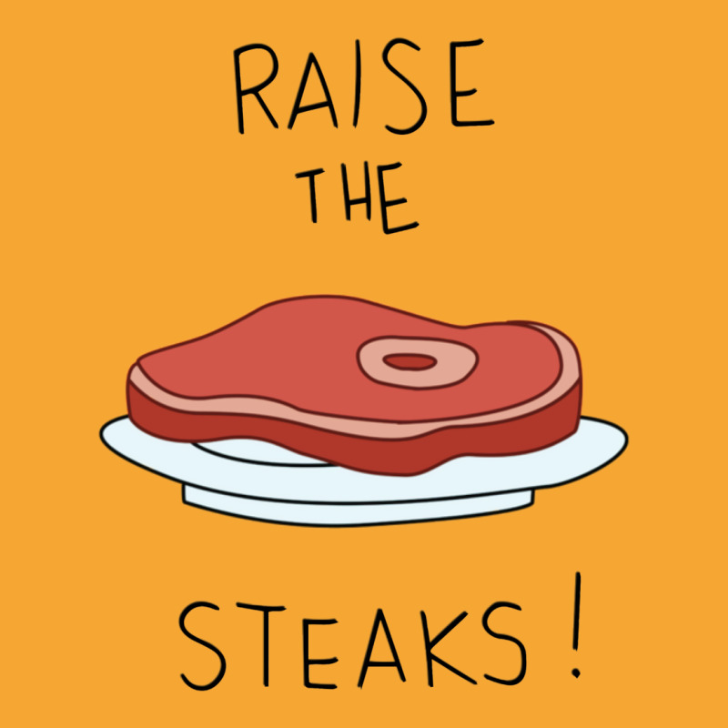 Raise The Steaks!   Regular Show Basic T-shirt | Artistshot