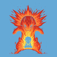 The Explosion Within Typhlosion Cyndaquil Monster Of The Pocket Basic T-shirt | Artistshot