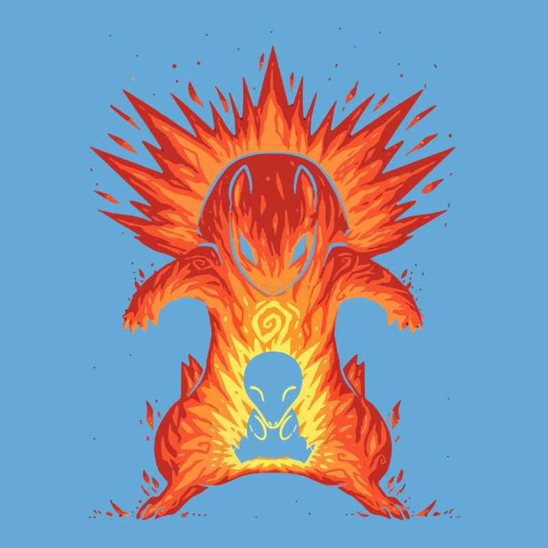 The Explosion Within Typhlosion Cyndaquil Monster Of The Pocket Basic T-shirt by beyanglubow | Artistshot