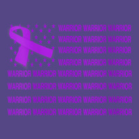 Womens Domestic Violence Warrior   Usa Flag Purple Ribbon V Neck T Shi Basic T-shirt | Artistshot