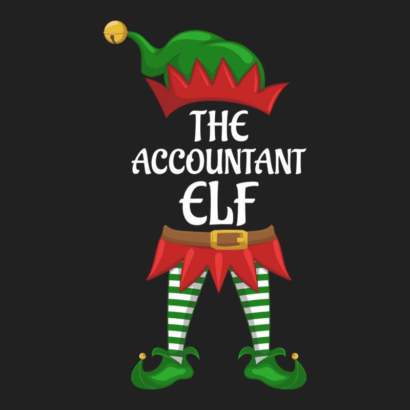 Accountant Elf Family Matching Group Christmas Party Stars Basic T-shirt | Artistshot