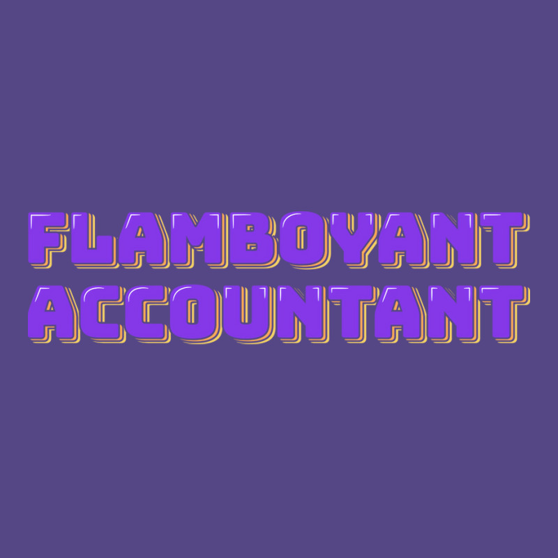 Flamboyant Accountant Nostalgia Basic T-shirt | Artistshot