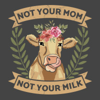 Not Your Mom Not Your Milk Animal Rights Rescue 70s Basic T-shirt | Artistshot