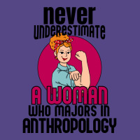 Never Underestimate Woman Anthropology Aesthetic Basic T-shirt | Artistshot