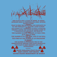 This Is Not A Place Of Honor Waste Isolation Pilot Plant Nuclear Waste Basic T-shirt | Artistshot