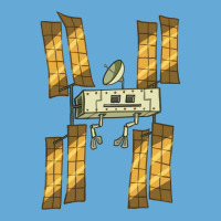 Satellite Robot Basic T-shirt | Artistshot