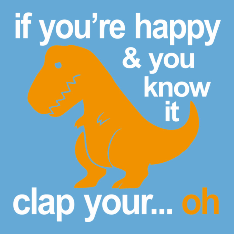 T-rex Clap Your Hands Basic T-shirt | Artistshot